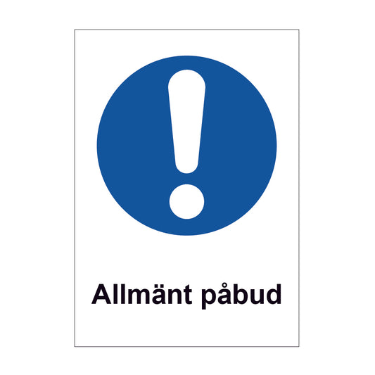 Allmänt påbud